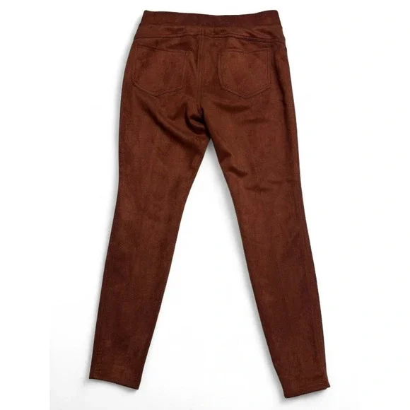 Zac & Rachel Women's Small Burnt Orange Brown Skinny Pants Soft Stretch Comfort - Picture 2 of 5